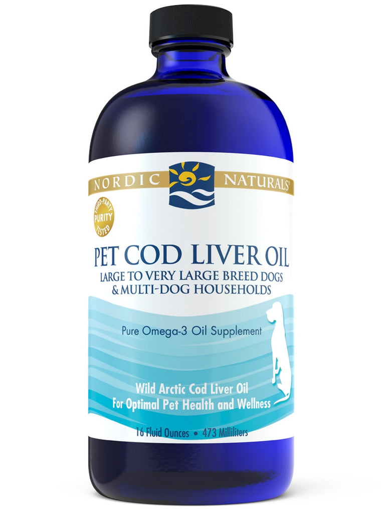 Nordic Naturals, Pet Cod Liver Oil, 16 Fluid Ounces