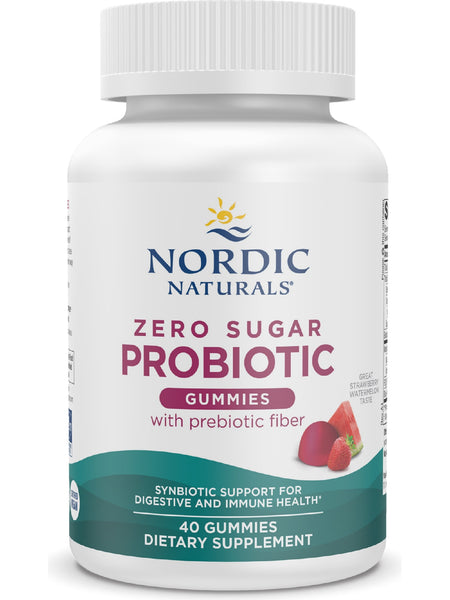 Nordic Naturals, Zero Sugar Probiotic Gummies, 40 Gummies