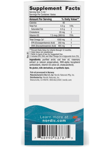 Nordic Naturals, Baby's DHA, 2 fl oz