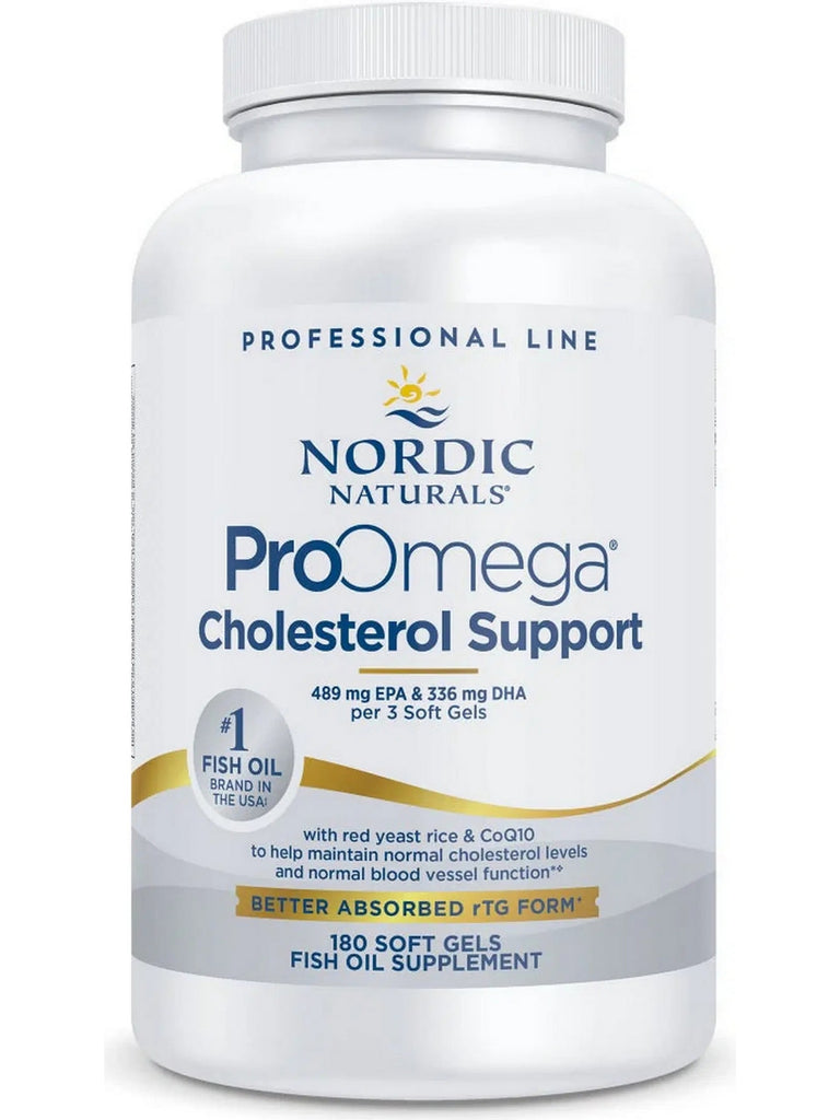 Nordic Naturals, ProOmega® Cholesterol Support, 180 Soft Gels