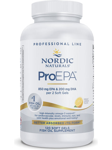 Nordic Naturals, ProEPA™, Lemon, 120 Soft Gels