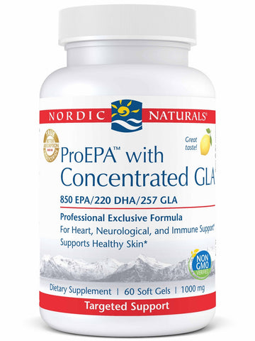 Nordic Naturals, ProEPA™ with Concentrated GLA, Lemon, 60 Soft Gels