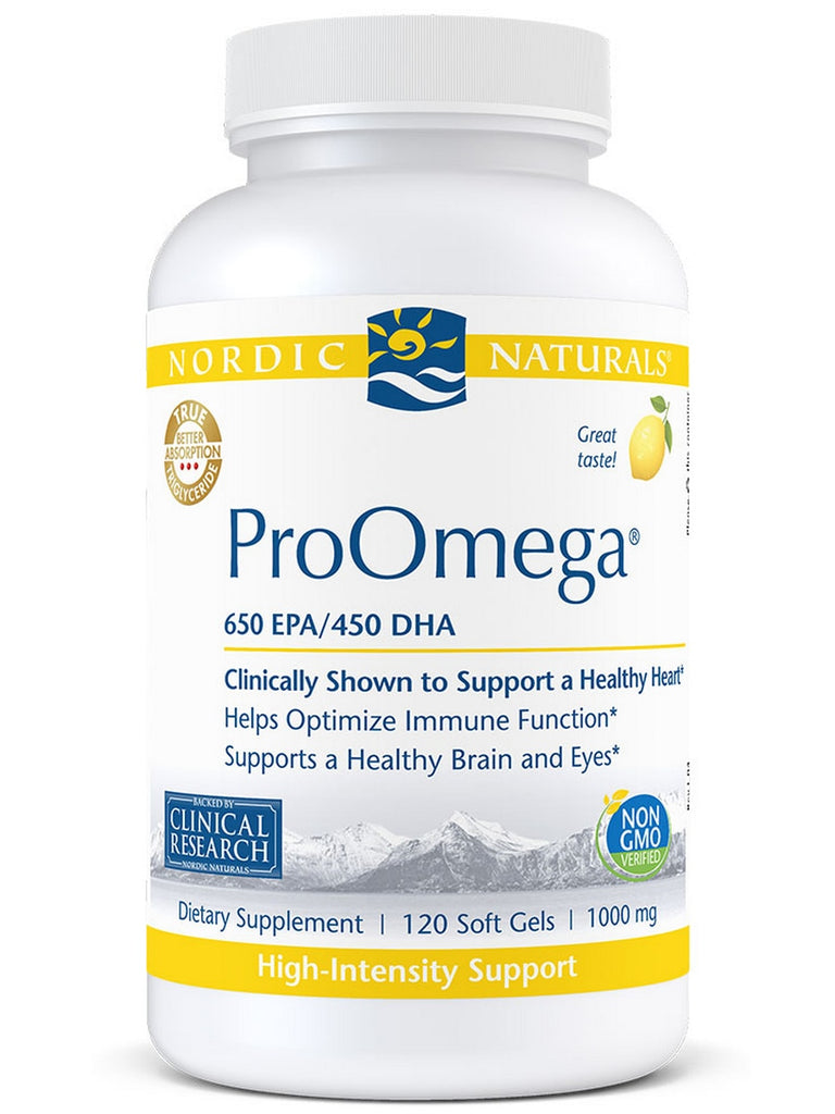Nordic Naturals, ProOmega®, Lemon, 120 Soft Gels