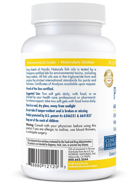 Nordic Naturals, ProOmega®, Lemon, 60 Soft Gels