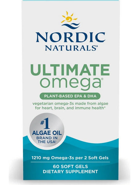 Nordic Naturals, Ultimate Omega Plant-Based, 60 Softgels
