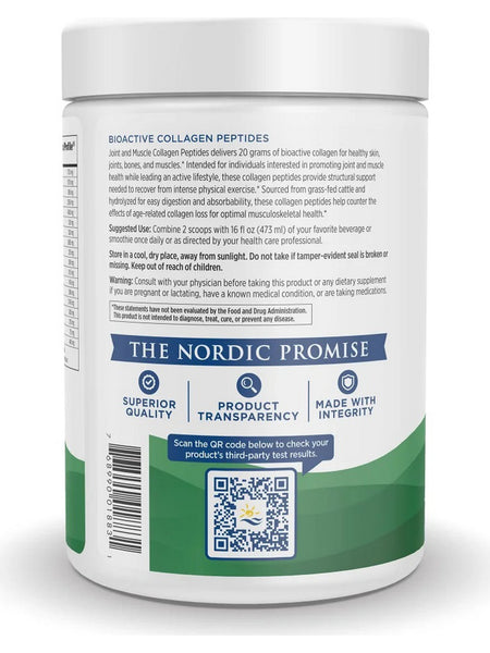 Nordic Naturals, Joint & Muscle Collagen Peptides, 10.6 oz