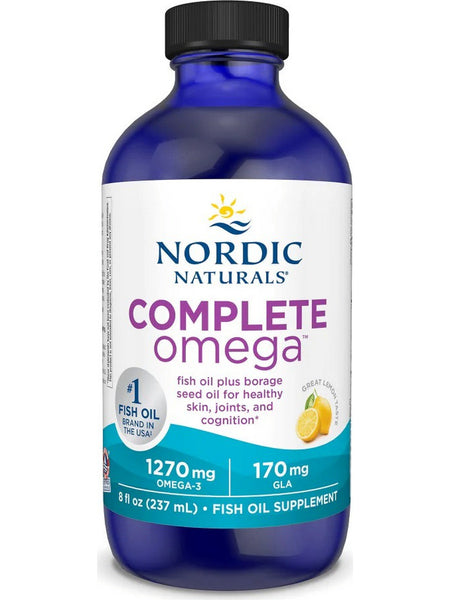 Nordic Naturals, Complete Omega, Lemon, 8 fl oz