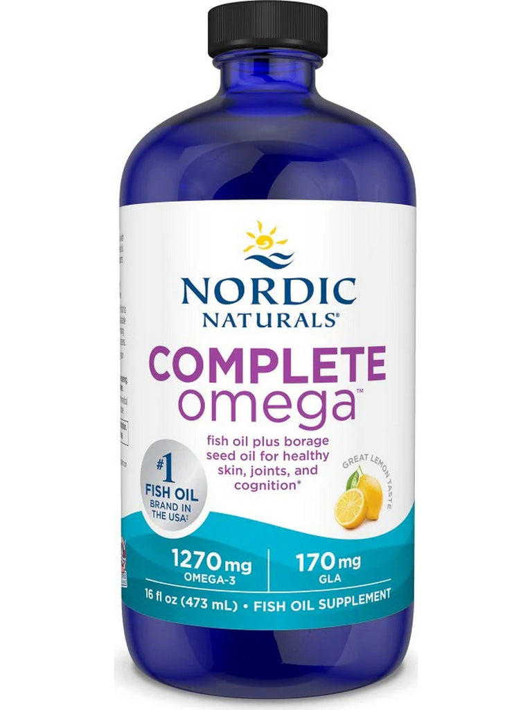 Nordic Naturals, Complete Omega, Lemon, 16 fl oz