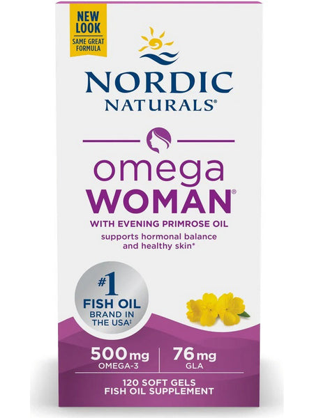 Nordic Naturals, Omega Woman, 120 Softgels