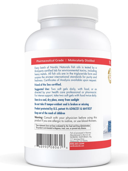 Nordic Naturals, ProEPA™, Lemon, 180 Soft Gels