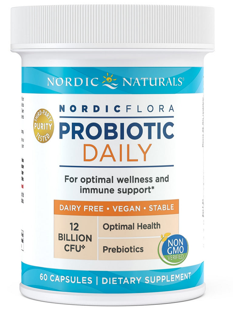 Nordic Naturals, Nordic® Flora Probiotic Daily, 60 Capsules