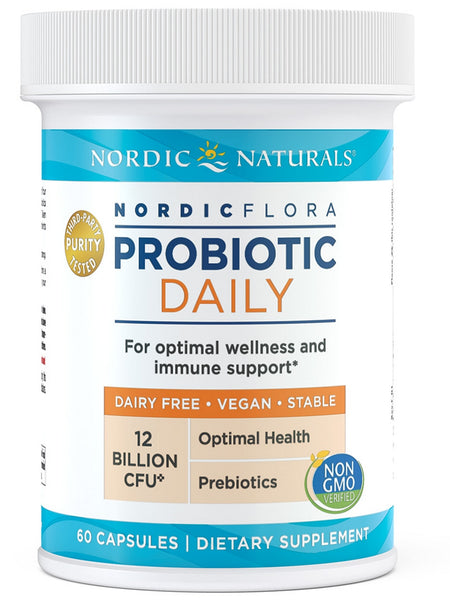 Nordic Naturals, Nordic® Flora Probiotic Daily, 60 Capsules