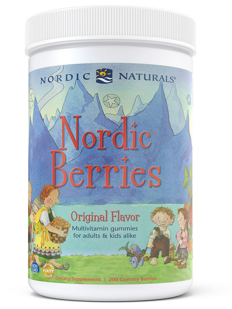 Nordic Naturals, Nordic Berries®, Citrus, 200 Gummies