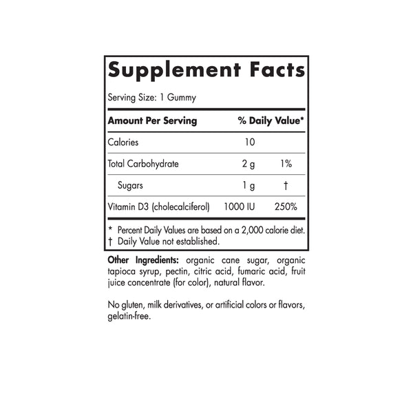 Nordic Naturals, Vitamin D3 Gummies, Wild Berry, 120 Gummies