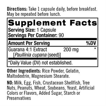 Natrol, Guarana, 90 ct