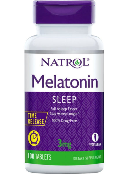 Natrol, Melatonin 3 mg, 120 Tablets