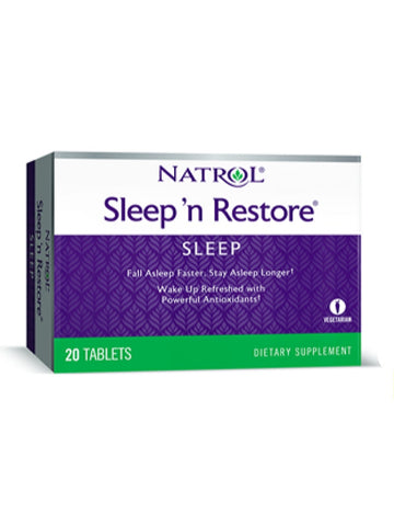 Natrol, Sleep N Restore, 20 ct