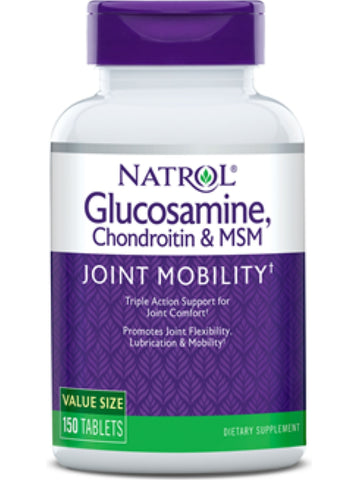 Natrol, Glucosamine Chondroitin & MSM, 150 ct