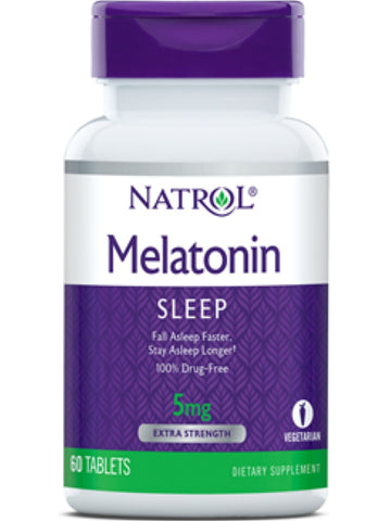 Natrol, Melatonin, 5mg, 60 ct
