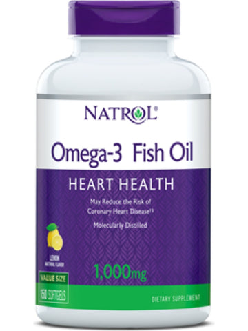 Natrol, Omega-3, 1000mg, 150 softgels