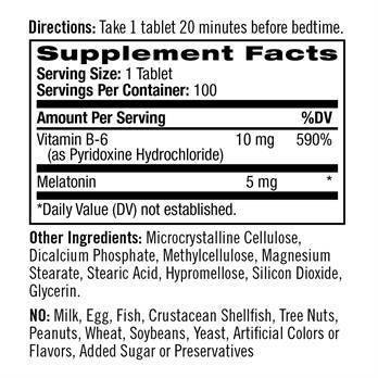 Natrol, Melatonin, 5mg Time Release, 100 ct