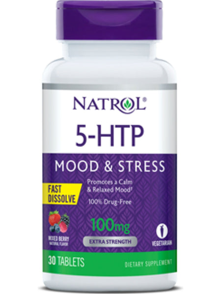 Natrol, 5-HTP, 100mg Fast Dissolve, 30 ct