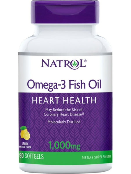Natrol, Omega-3 Fish Oil 1000 mg, 90 Softgels