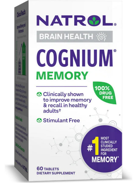 Natrol, Cognium Memory, 60 Tablets