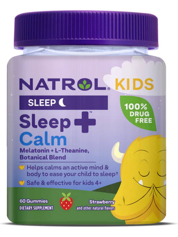 Natrol, Kids Sleep+ Calm, 60 Gummies