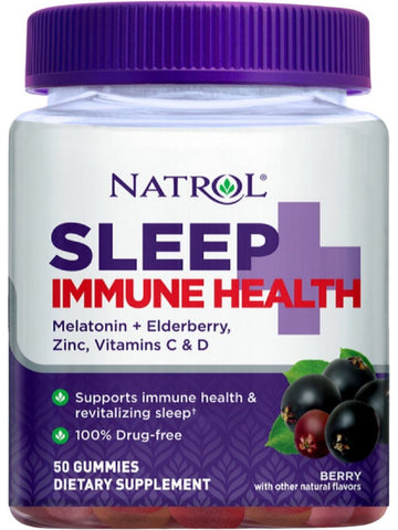 Natrol, Sleep+ Immune Health, 50 Gummies