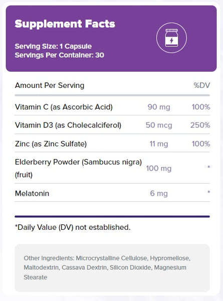 Natrol, Sleep+ Immune Health, 30 Capsules
