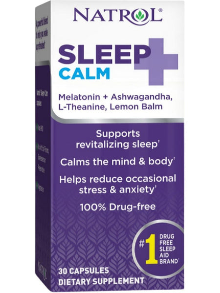 Natrol, Sleep+ Calm, 30 Capsules