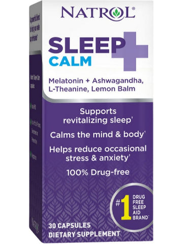 Natrol, Sleep+ Calm, 30 Capsules
