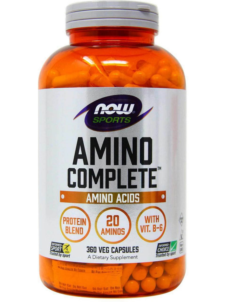 NOW Foods, Amino Complete, 360 veg capsules