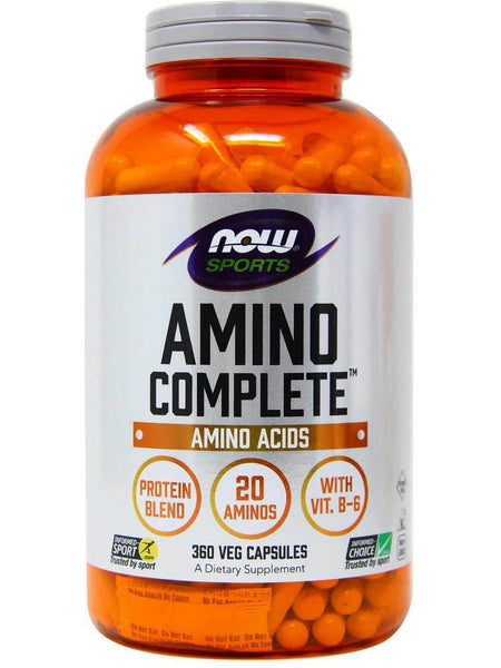 NOW Foods, Amino Complete, 360 veg capsules