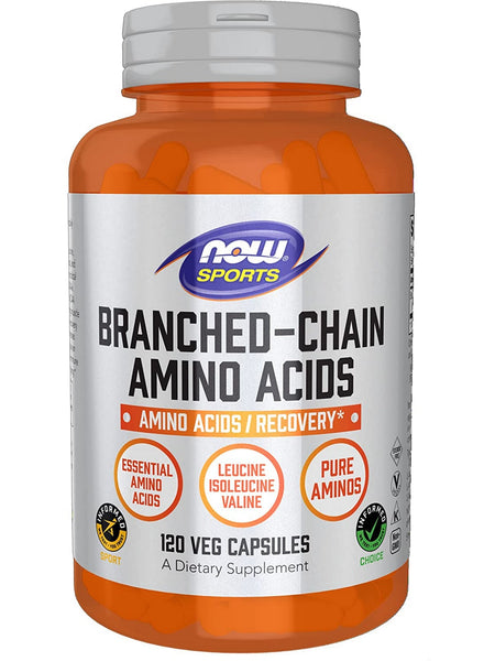 NOW Foods, Branch-Chain Amino, 120 veg capsules
