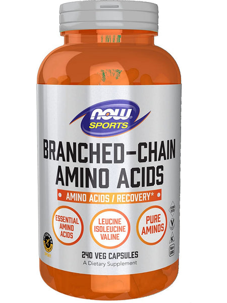 NOW Foods, Branch-Chain Amino, 240 veg capsules