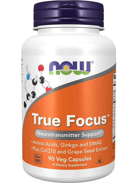 NOW Foods, True Focus™, 90 veg capsules