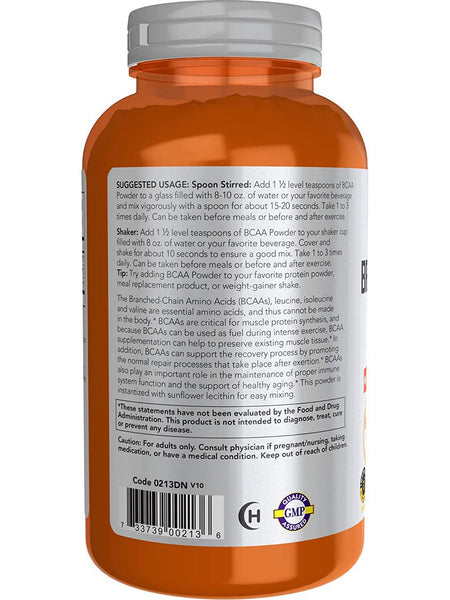 NOW Foods, Branch Chain Amino Powder, 12 oz
