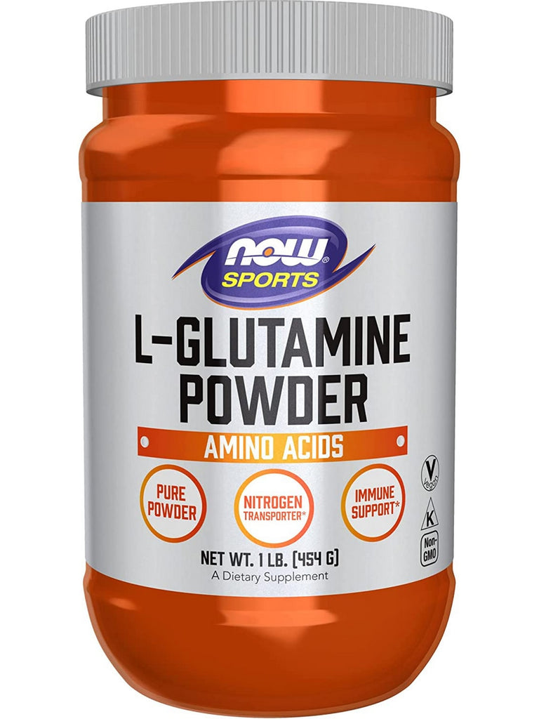 NOW Foods, L-Glutamine Powder, 1 lb