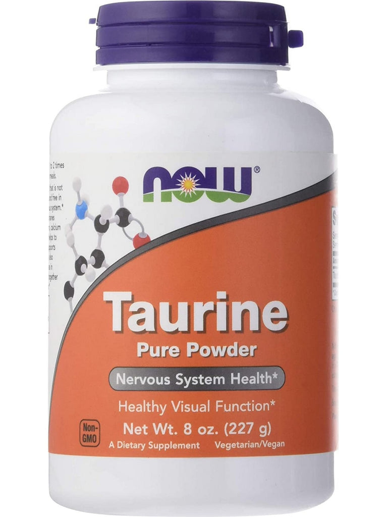 NOW Foods, Taurine Pure Powder, 8 oz
