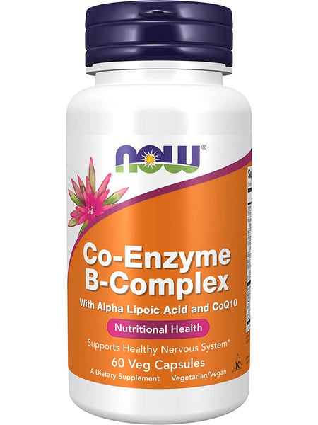 NOW Foods, Co-Enzyme B-Complex, 60 veg capsules