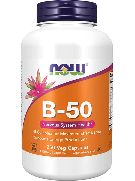 NOW Foods, B-50, 250 veg capsules