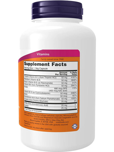 NOW Foods, B-50, 250 veg capsules