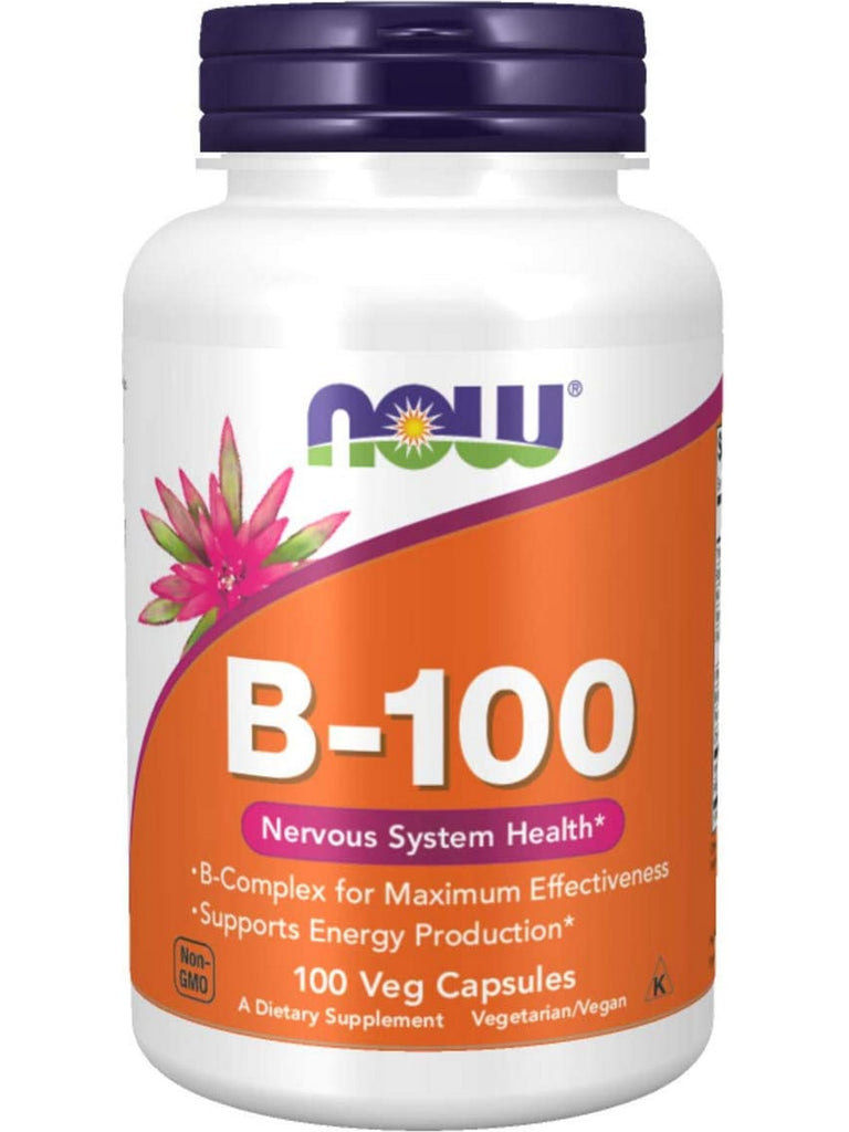 NOW Foods, B-100, 100 veg capsules