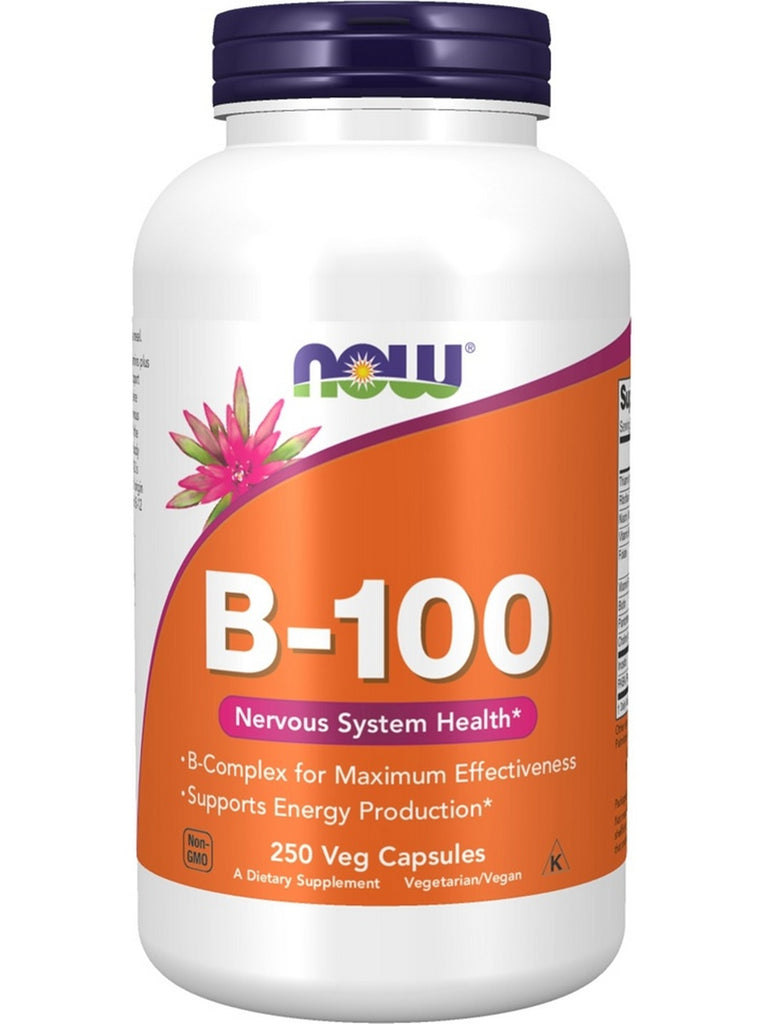 NOW Foods, B-100, 250 veg capsules