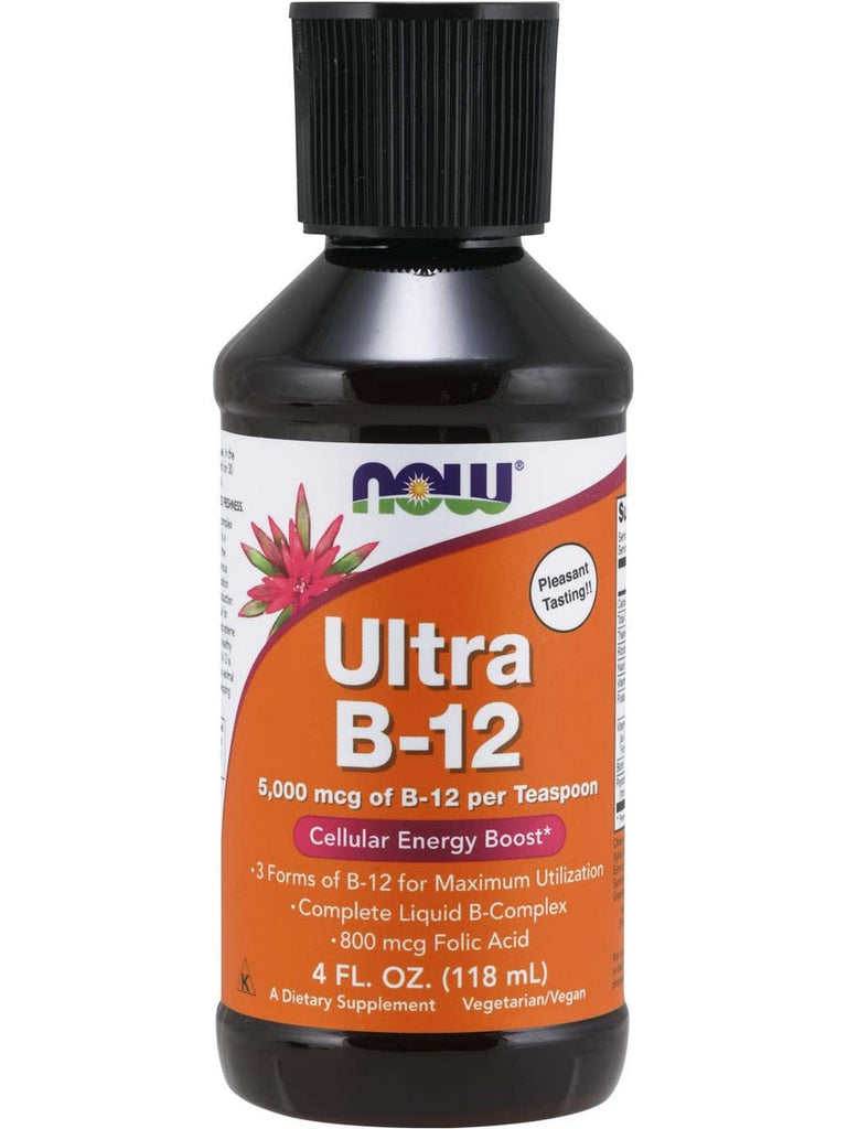 NOW Foods, Ultra B-12 Liquid, 4 fl oz