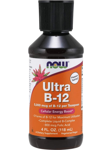 NOW Foods, Ultra B-12 Liquid, 4 fl oz