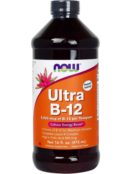 NOW Foods, Ultra B-12 Liquid, 16 fl oz