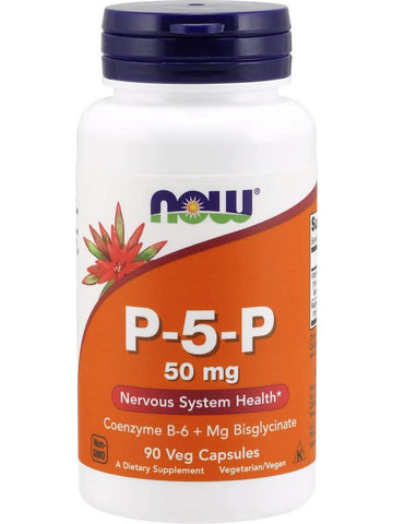NOW Foods, P-5-P 50 mg, 90 veg capsules